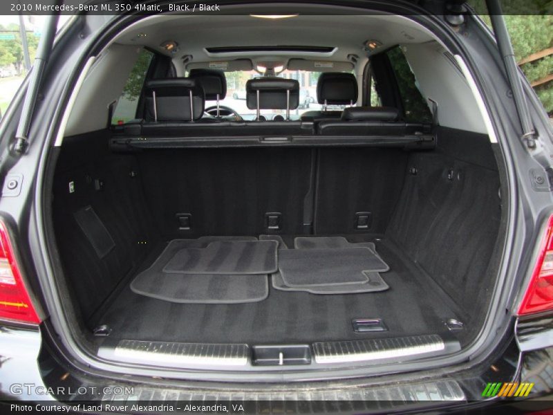Black / Black 2010 Mercedes-Benz ML 350 4Matic