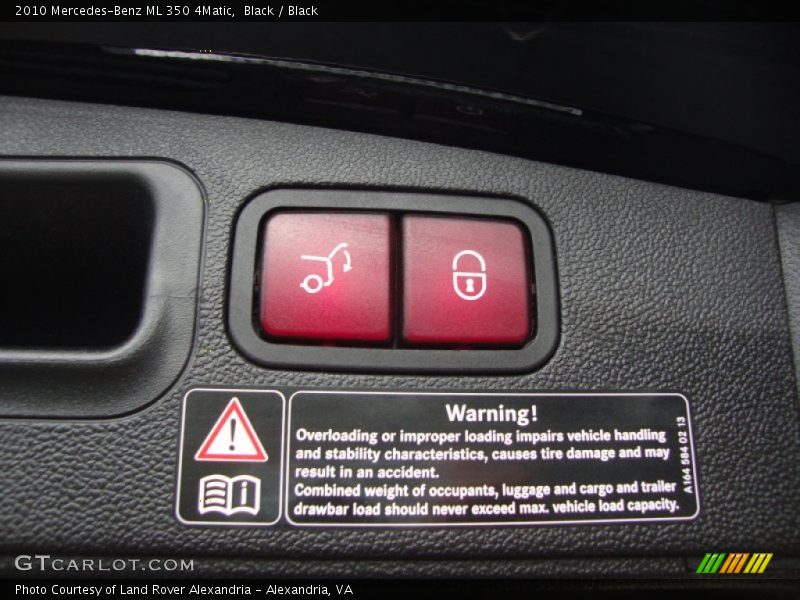 Black / Black 2010 Mercedes-Benz ML 350 4Matic