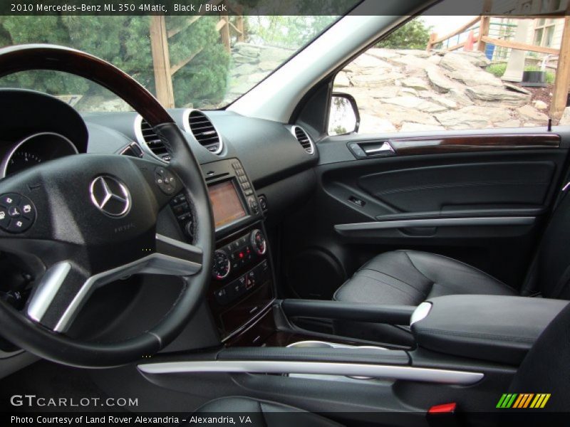 Black / Black 2010 Mercedes-Benz ML 350 4Matic