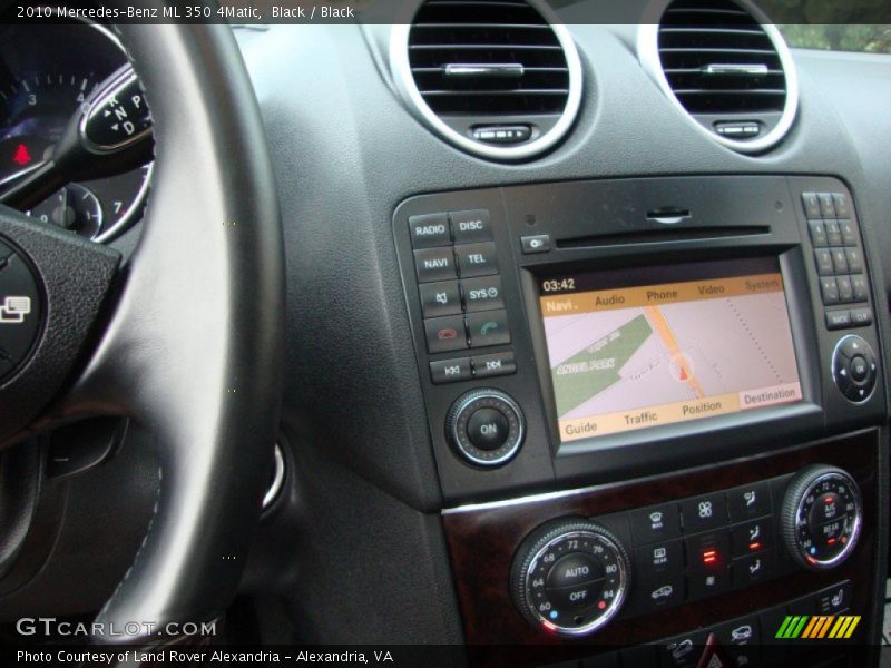 Black / Black 2010 Mercedes-Benz ML 350 4Matic
