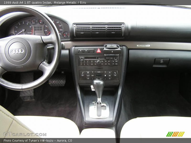 Melange Metallic / Ecru 1999 Audi A4 1.8T quattro Sedan