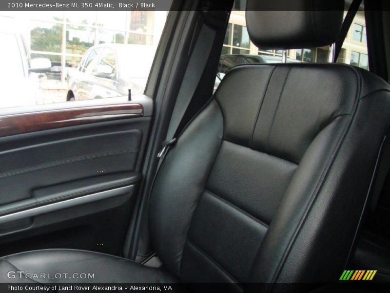 Black / Black 2010 Mercedes-Benz ML 350 4Matic