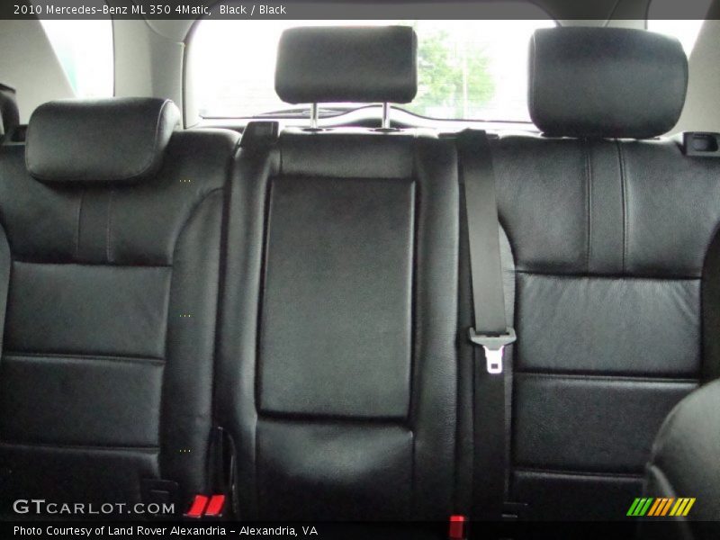 Black / Black 2010 Mercedes-Benz ML 350 4Matic