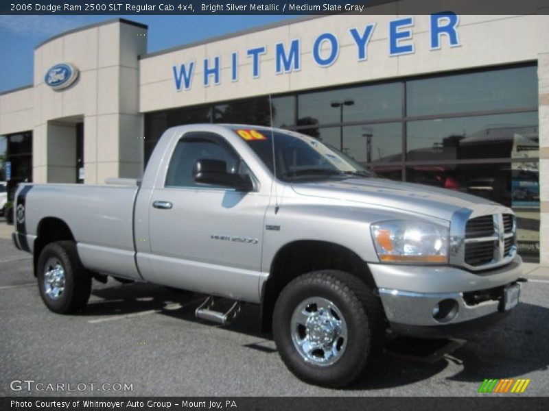 Bright Silver Metallic / Medium Slate Gray 2006 Dodge Ram 2500 SLT Regular Cab 4x4