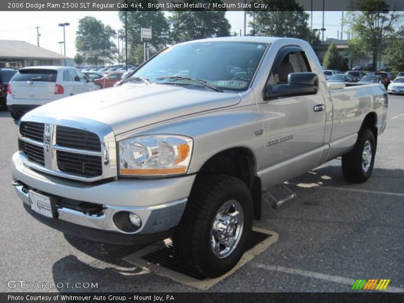 Bright Silver Metallic / Medium Slate Gray 2006 Dodge Ram 2500 SLT Regular Cab 4x4