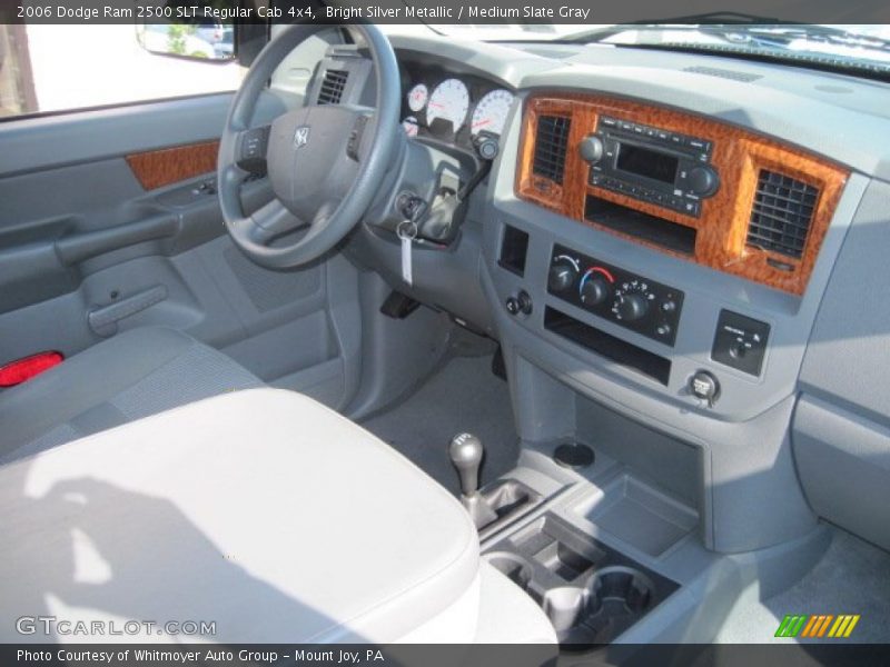 Bright Silver Metallic / Medium Slate Gray 2006 Dodge Ram 2500 SLT Regular Cab 4x4