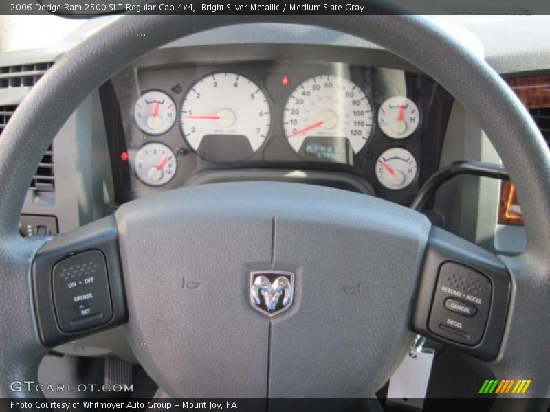 Bright Silver Metallic / Medium Slate Gray 2006 Dodge Ram 2500 SLT Regular Cab 4x4