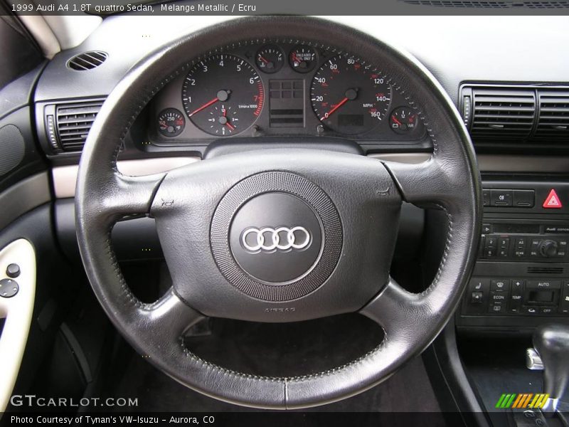 Melange Metallic / Ecru 1999 Audi A4 1.8T quattro Sedan