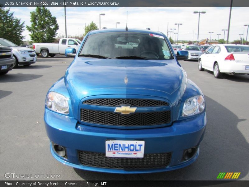 Blue Flash Metallic / Ebony/Dark Gray 2009 Chevrolet HHR SS