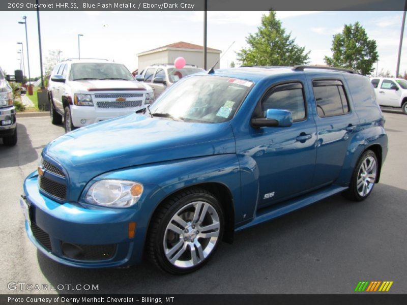 Blue Flash Metallic / Ebony/Dark Gray 2009 Chevrolet HHR SS