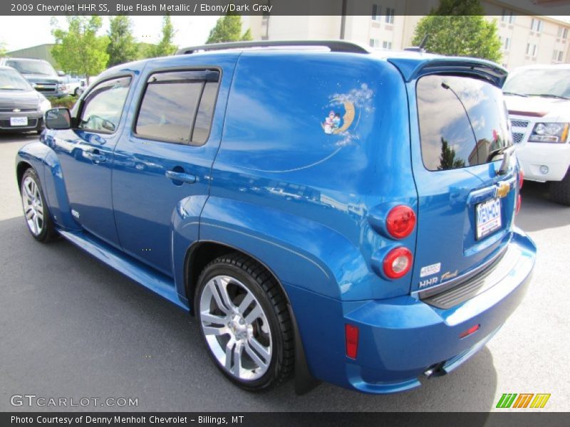 Blue Flash Metallic / Ebony/Dark Gray 2009 Chevrolet HHR SS