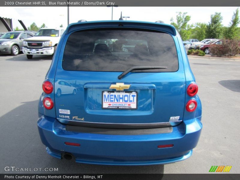 Blue Flash Metallic / Ebony/Dark Gray 2009 Chevrolet HHR SS
