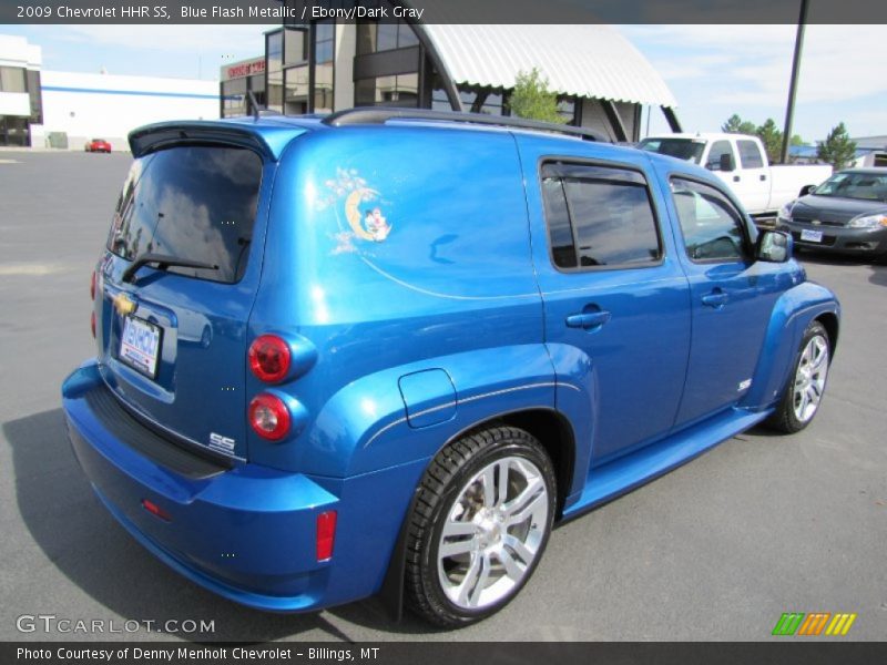 Blue Flash Metallic / Ebony/Dark Gray 2009 Chevrolet HHR SS