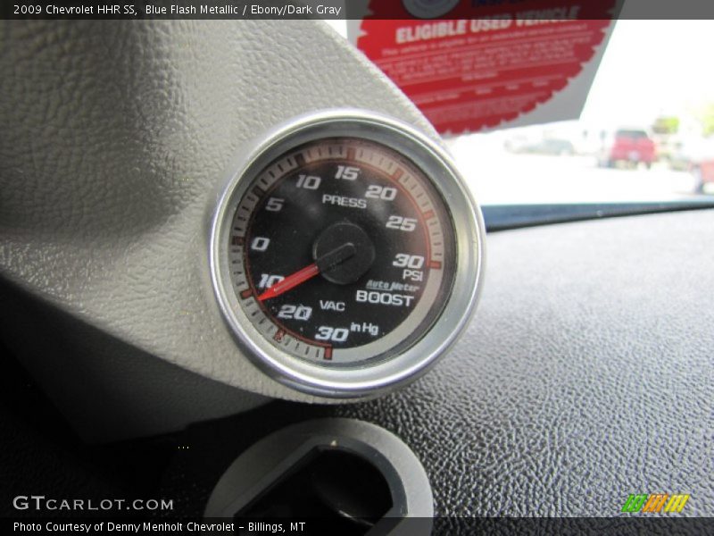 Blue Flash Metallic / Ebony/Dark Gray 2009 Chevrolet HHR SS
