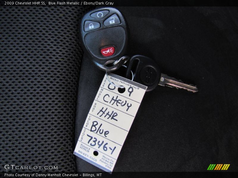 Keys of 2009 HHR SS