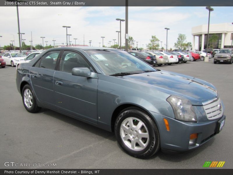 Stealth Gray / Ebony 2006 Cadillac CTS Sedan