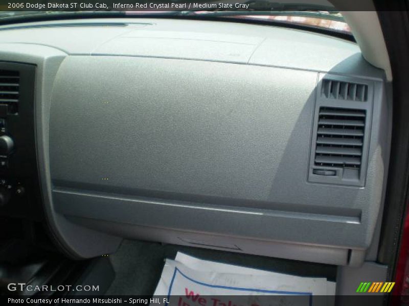 Inferno Red Crystal Pearl / Medium Slate Gray 2006 Dodge Dakota ST Club Cab