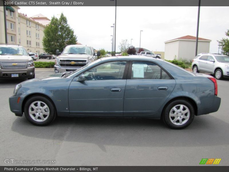 Stealth Gray / Ebony 2006 Cadillac CTS Sedan