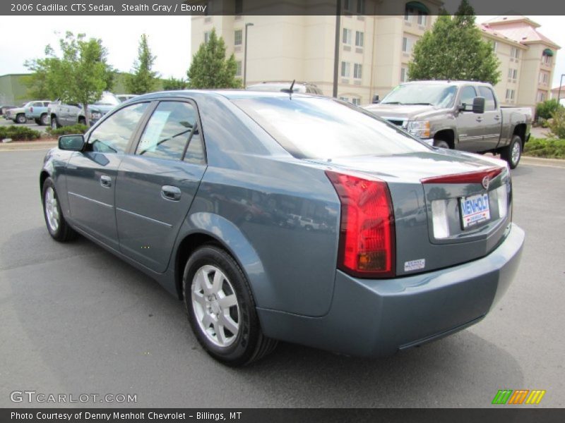 Stealth Gray / Ebony 2006 Cadillac CTS Sedan