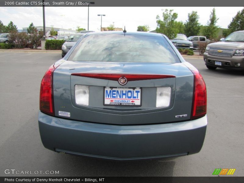 Stealth Gray / Ebony 2006 Cadillac CTS Sedan