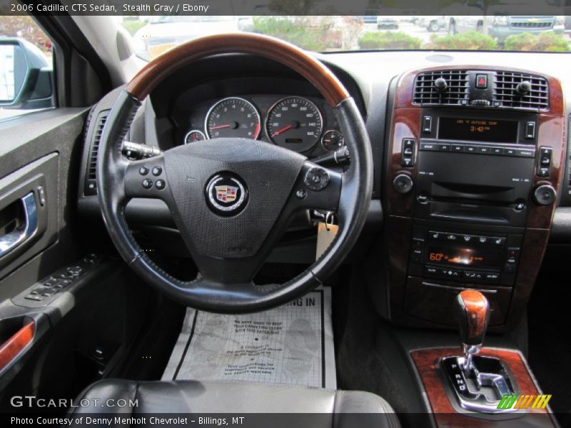 Stealth Gray / Ebony 2006 Cadillac CTS Sedan