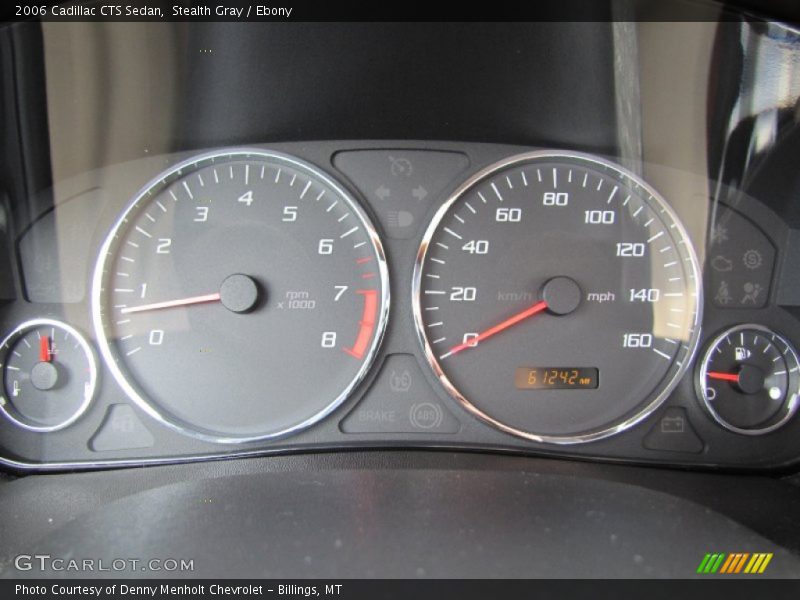 Stealth Gray / Ebony 2006 Cadillac CTS Sedan