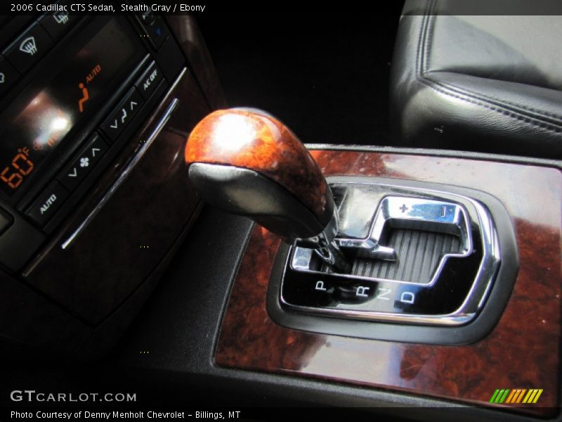 Stealth Gray / Ebony 2006 Cadillac CTS Sedan