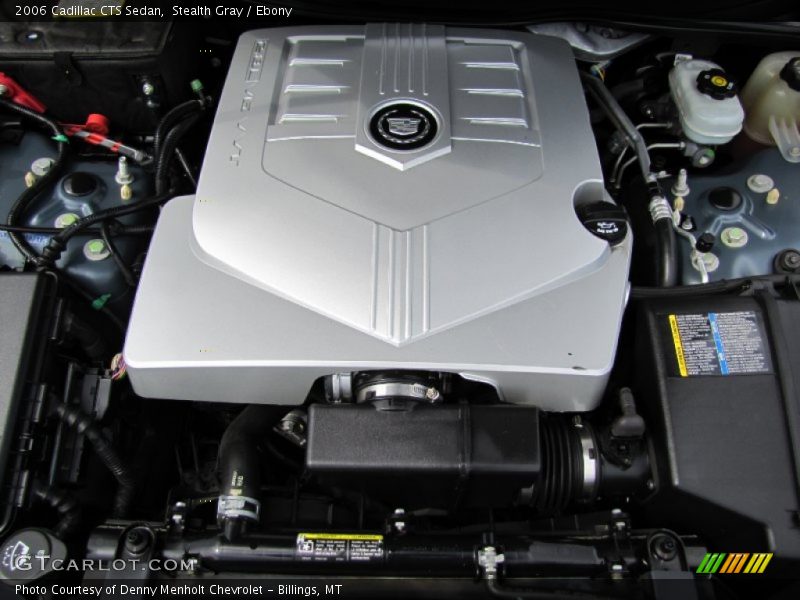 Stealth Gray / Ebony 2006 Cadillac CTS Sedan