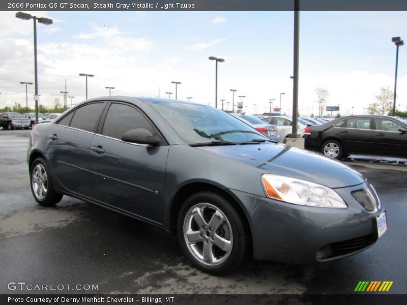 Stealth Gray Metallic / Light Taupe 2006 Pontiac G6 GT Sedan