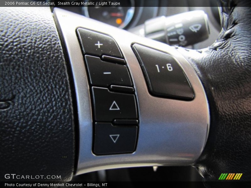 Stealth Gray Metallic / Light Taupe 2006 Pontiac G6 GT Sedan