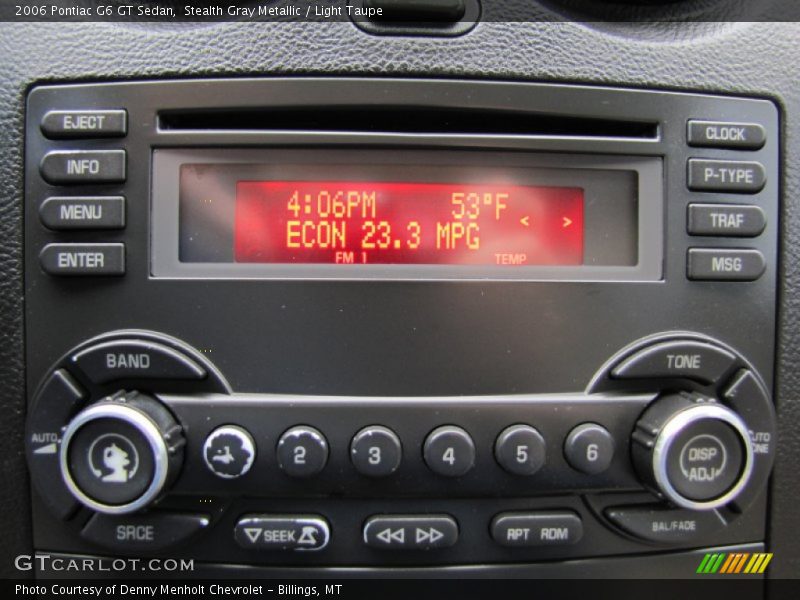 Stealth Gray Metallic / Light Taupe 2006 Pontiac G6 GT Sedan