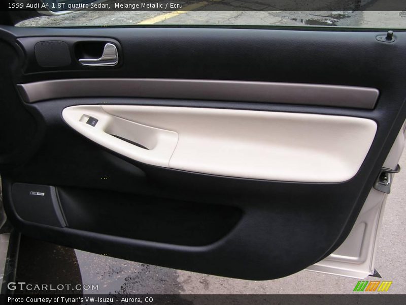 Melange Metallic / Ecru 1999 Audi A4 1.8T quattro Sedan