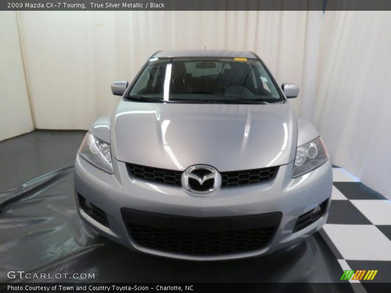 True Silver Metallic / Black 2009 Mazda CX-7 Touring