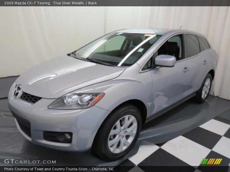 True Silver Metallic / Black 2009 Mazda CX-7 Touring