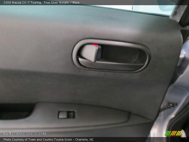 True Silver Metallic / Black 2009 Mazda CX-7 Touring