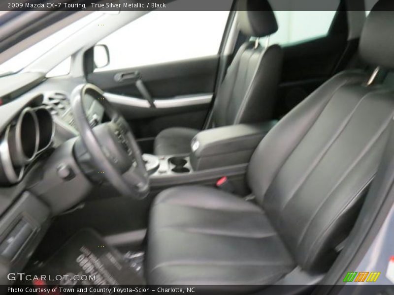 True Silver Metallic / Black 2009 Mazda CX-7 Touring