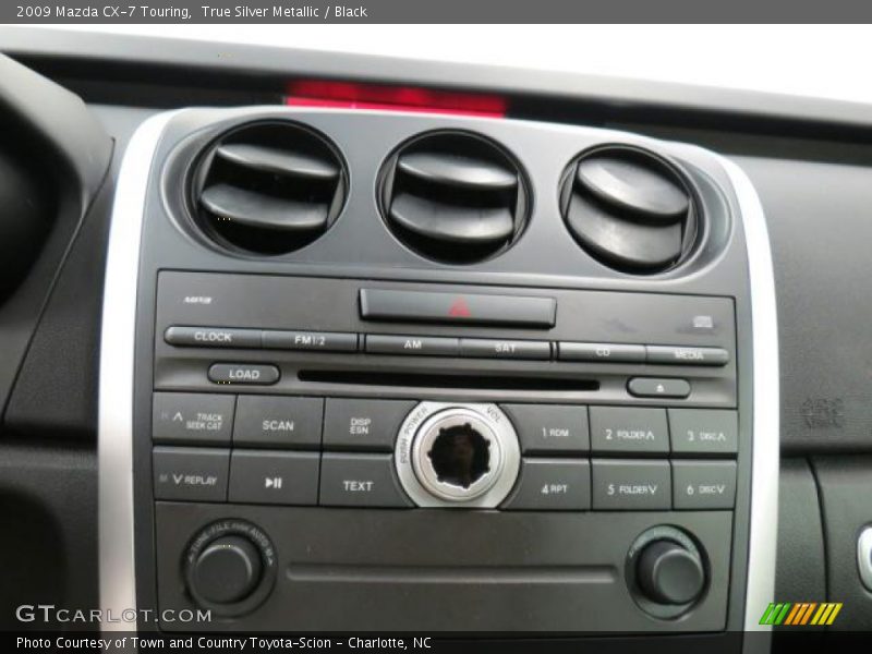True Silver Metallic / Black 2009 Mazda CX-7 Touring