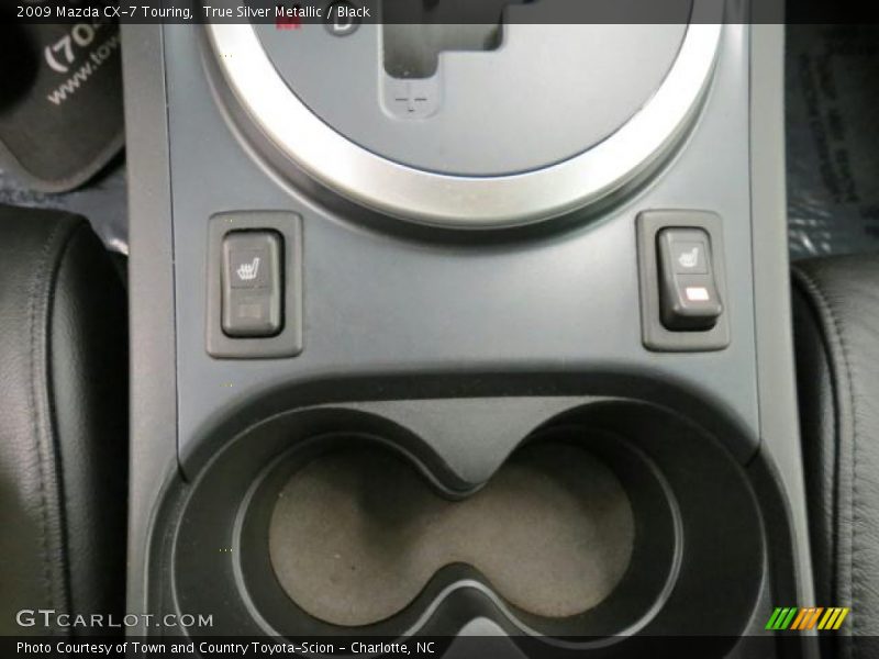 True Silver Metallic / Black 2009 Mazda CX-7 Touring