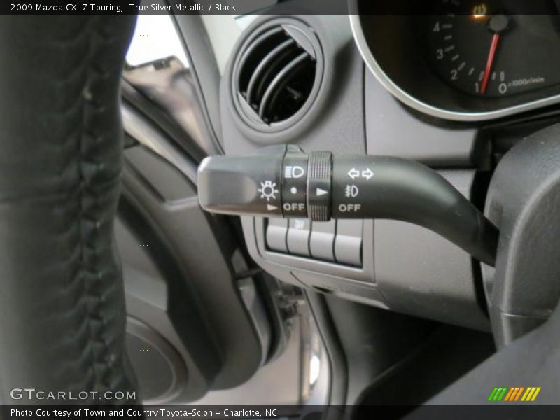 True Silver Metallic / Black 2009 Mazda CX-7 Touring