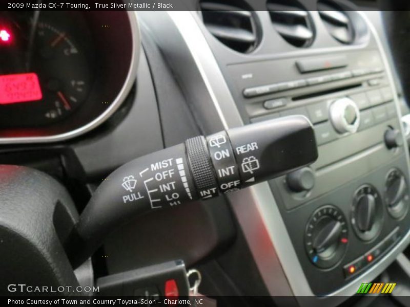True Silver Metallic / Black 2009 Mazda CX-7 Touring