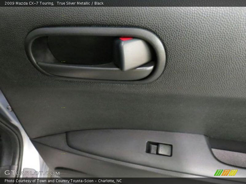 True Silver Metallic / Black 2009 Mazda CX-7 Touring