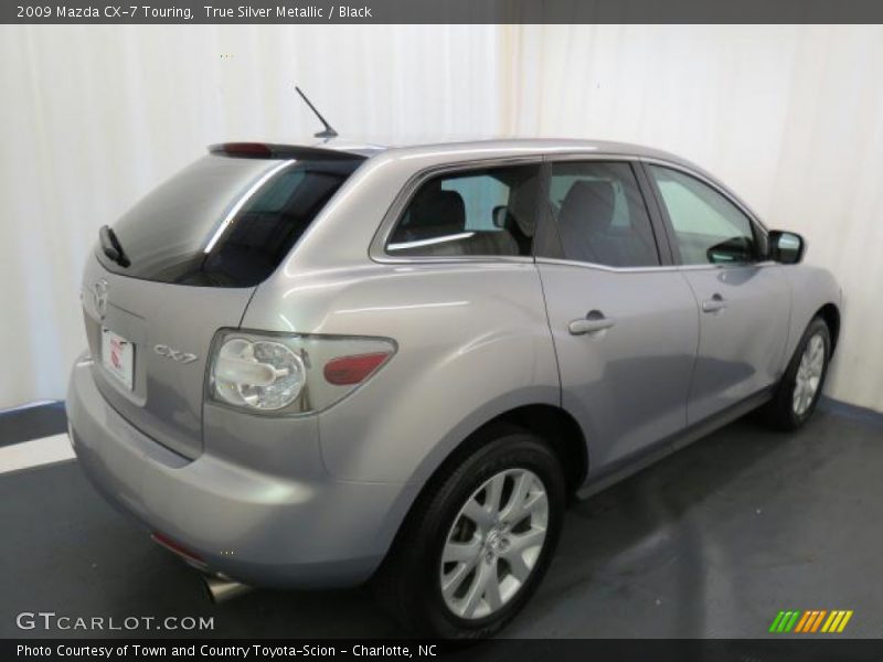 True Silver Metallic / Black 2009 Mazda CX-7 Touring