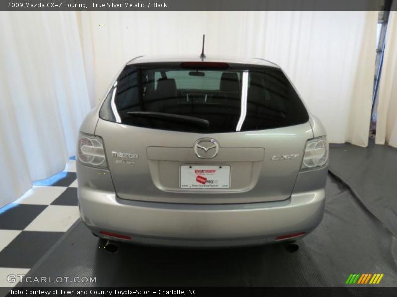 True Silver Metallic / Black 2009 Mazda CX-7 Touring