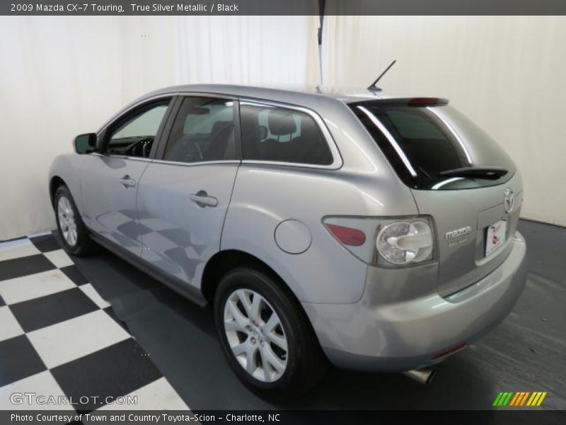 True Silver Metallic / Black 2009 Mazda CX-7 Touring