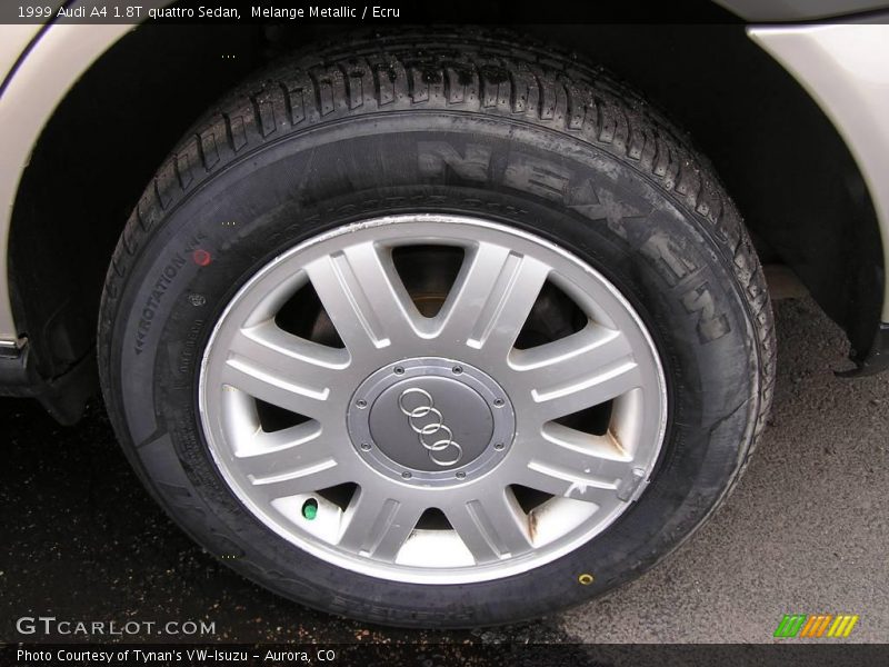 Melange Metallic / Ecru 1999 Audi A4 1.8T quattro Sedan