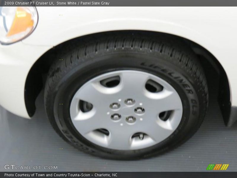 Stone White / Pastel Slate Gray 2009 Chrysler PT Cruiser LX