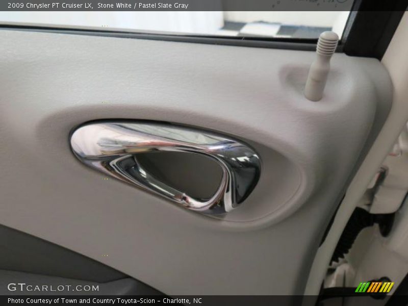 Stone White / Pastel Slate Gray 2009 Chrysler PT Cruiser LX