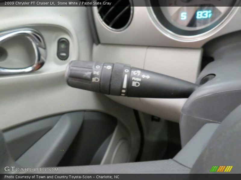 Stone White / Pastel Slate Gray 2009 Chrysler PT Cruiser LX