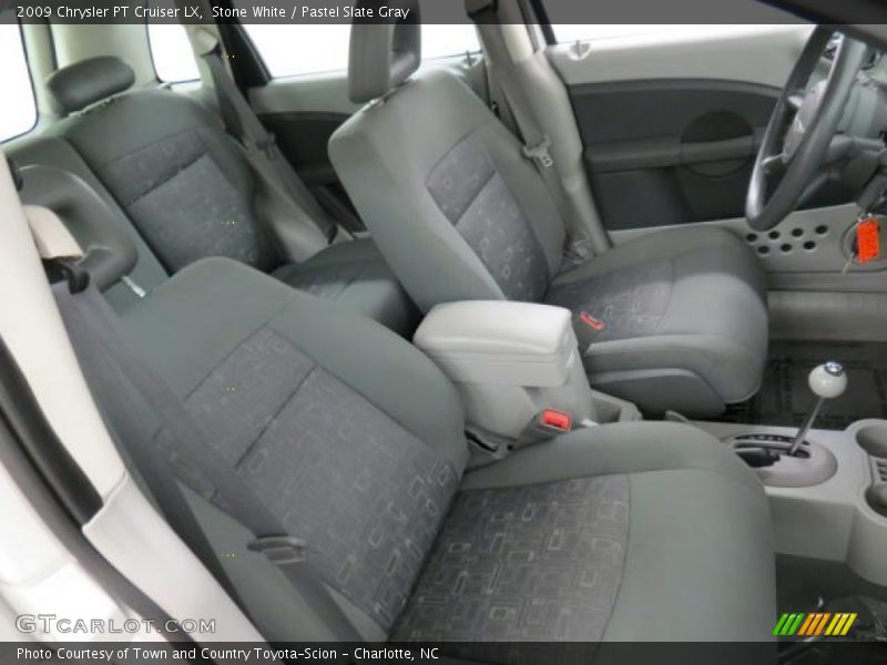 Stone White / Pastel Slate Gray 2009 Chrysler PT Cruiser LX
