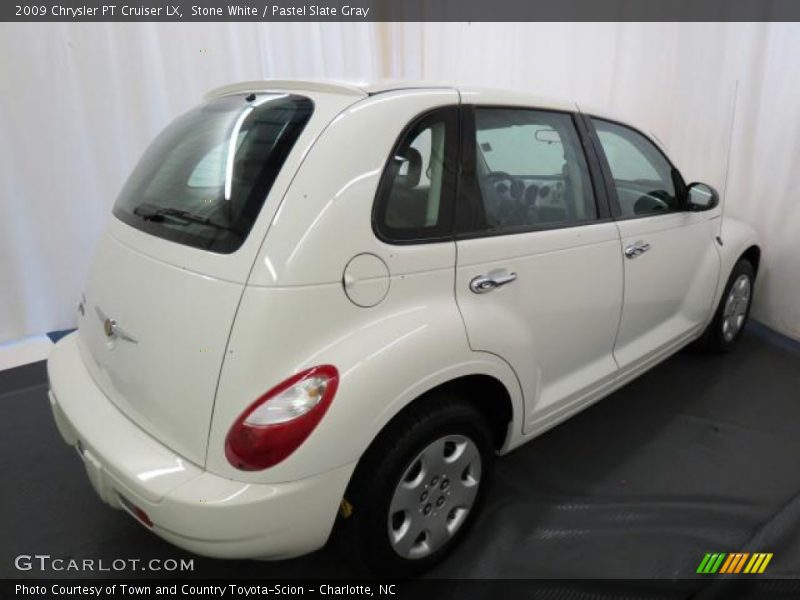 Stone White / Pastel Slate Gray 2009 Chrysler PT Cruiser LX